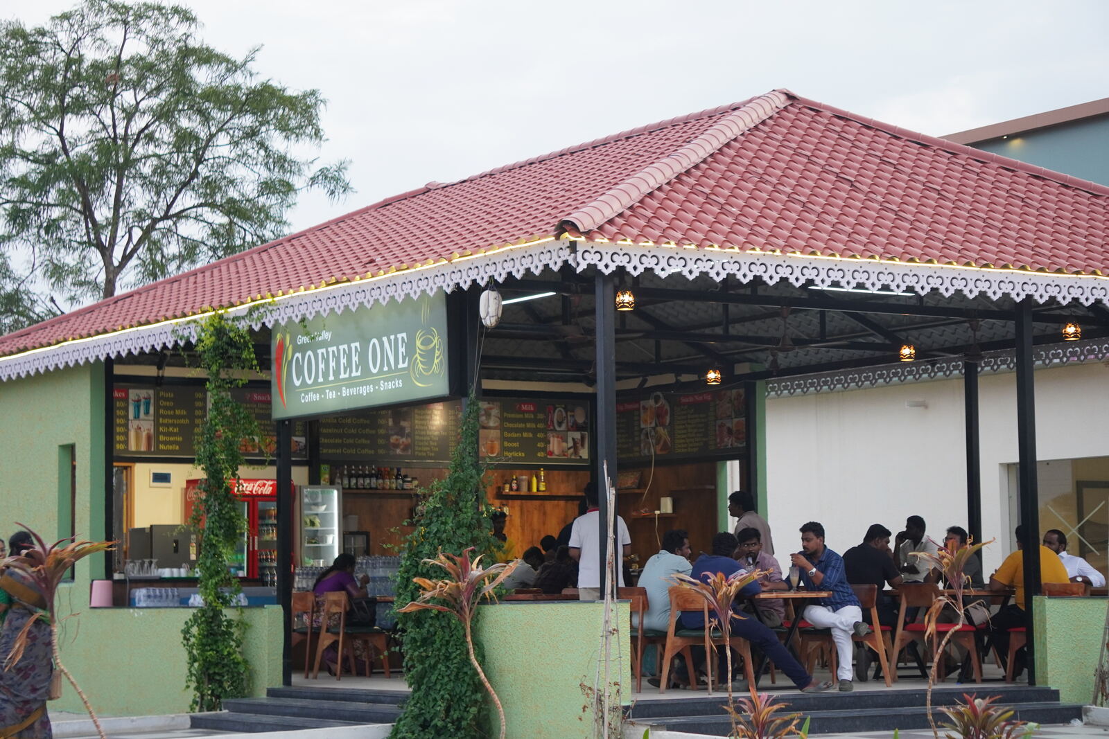 Cafe interior