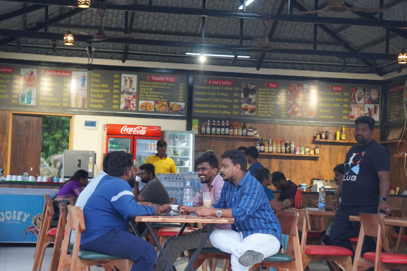 Cafe menu
